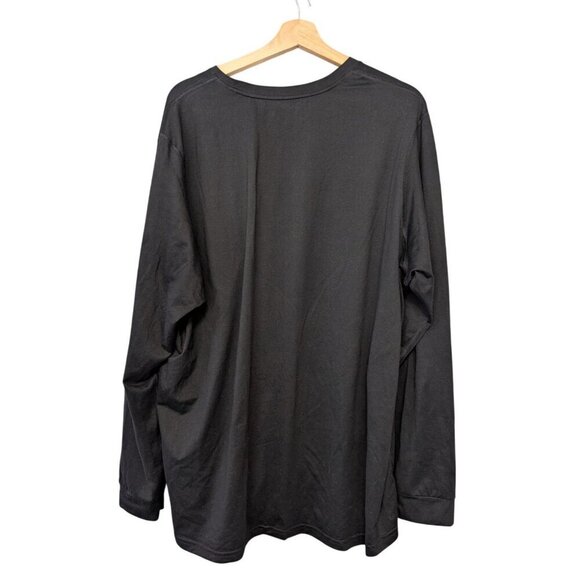 NC State Basketball Adidas Creator Tee Black Shirt Long Sleeve Mens Size 3XL - Picture 2 of 3